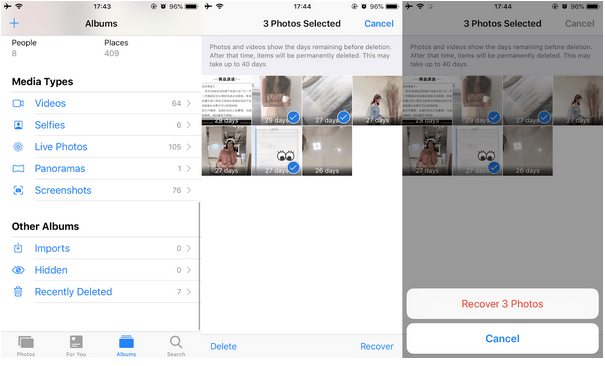 How to Recover Deleted Photos on iPhone