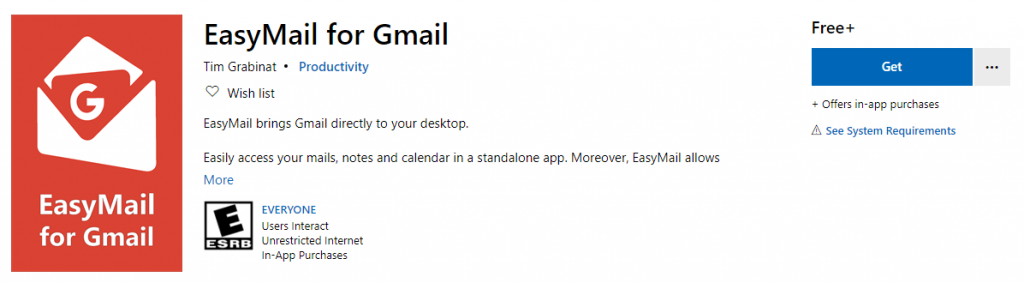 easymail for gmail