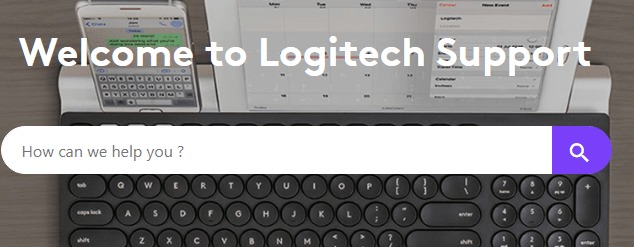welcome to logitech support