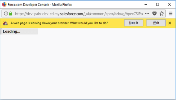 A Web Page Is Slowing Down Your Browser