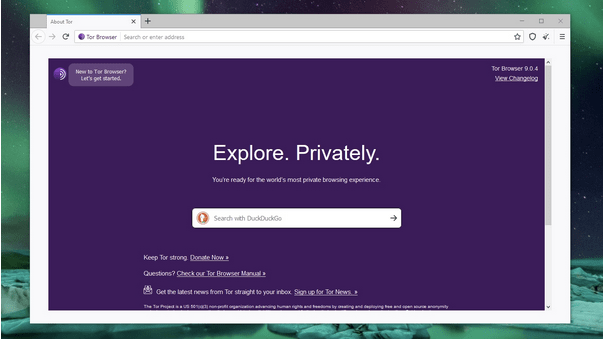 Using TOR (The Onion Router)