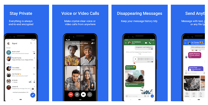 Signal vs Telegram
