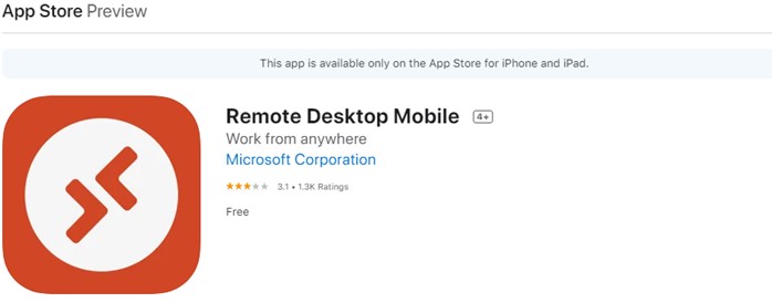 Remote Desktop Mobile