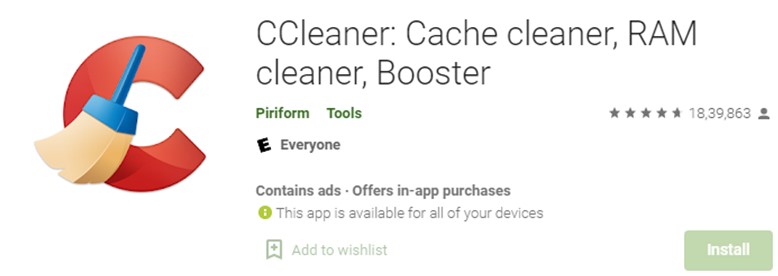 CCleaner for Android