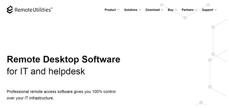 Remote Utilities for Windows