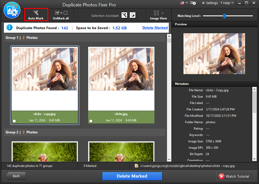 Duplicate Photos Fixer