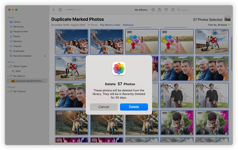 Find all Your Images Sorted in the Final Folder