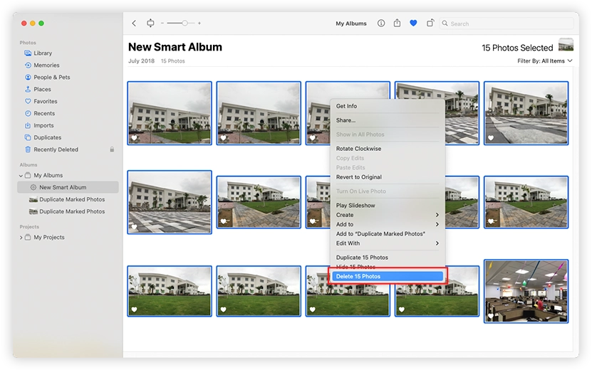 Find all Your Images Sorted in the Final Folder