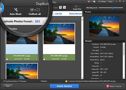 Removing Flipped and Rotated Duplicate Images