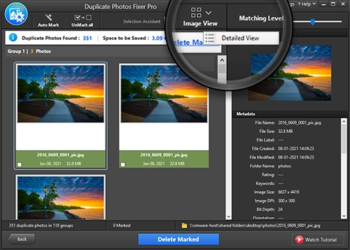 Removing Flipped and Rotated Duplicate Images