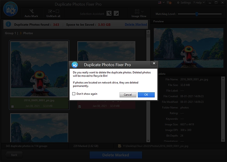 Get rid of duplicate & similar photos in single click!