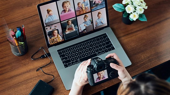 Warum gibt es bei Ihnen doppelte Fotos?